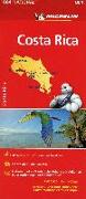 Michelin Costa Rica. Straßen- und Tourismuskarte 1:600.000