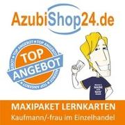 AzubiShop24.de Lernkarten Kaufmann / Kauffrau im Einzelhandel. Maxi-Paket