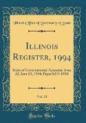 Illinois Register, 1994, Vol. 18