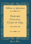 Harvard College, Class of 1843