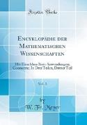 Encyklopädie der Mathematischen Wissenschaften, Vol. 3