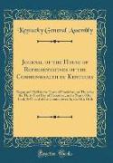 Journal of the House of Representatives of the Commonwealth of Kentucky