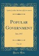 Popular Government, Vol. 23