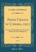 Fifth Census of Canada, 1911, Vol. 1