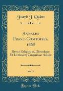 Annales Franc-Comtoises, 1868, Vol. 9