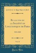 Bulletin de la Société de Linguistique de Paris, Vol. 12