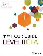 Wiley 11th Hour Guide for 2018 Level II CFA Exam