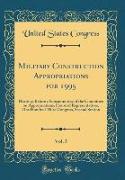 Military Construction Appropriations for 1995, Vol. 5