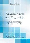 Almanac for the Year 1861