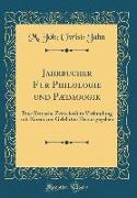 Jahrbücher für Philologie und Pædagogik