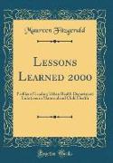 Lessons Learned 2000