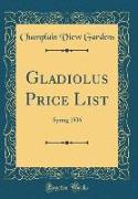 Gladiolus Price List