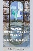 Never never  never give up!