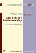 Dritte Schweizer FamilienrechtsTage