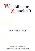 Westfälische Zeitschrift 164, Band 2014
