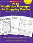 Hi-Lo Nonfiction Passages for Struggling Readers: Grades 6-8