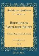 Beethovens Sämtliche Briefe, Vol. 5