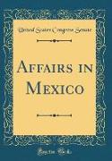 Affairs in Mexico (Classic Reprint)