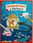 Käpt'n Sharky: Rubbelsticker & Malbuch