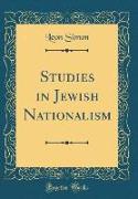 Studies in Jewish Nationalism (Classic Reprint)