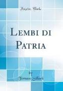 Lembi di Patria (Classic Reprint)