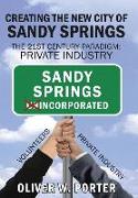 Creating the New City of Sandy Springs