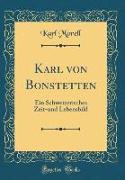 Karl von Bonstetten