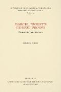 Marcel Proust's Grasset Proofs