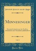 Minnesinger, Vol. 1