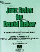 Jazz Solos: Correlated with Aebersold Volumes 5 & 6 of Jamey Aebersold's Play-A-Long Book & Recording Series