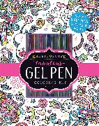 Kaleidoscope: Fabulous Gel Pen Coloring Kit [With Pens/Pencils]