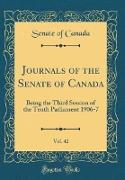 Journals of the Senate of Canada, Vol. 42