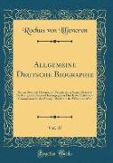 Allgemeine Deutsche Biographie, Vol. 37