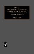 Advances in Quantitative Analysis of Finance and Accounting