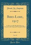 Bird-Lore, 1917, Vol. 19