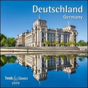Deutschland Germany 2019 - Broschürenkalender - Wandkalender - mit herausnehmbarem Poster - Format 30 x 30 cm