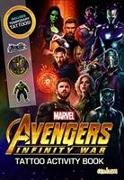 Avengers Infinity War - Tattoo Activity Book