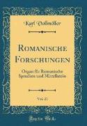 Romanische Forschungen, Vol. 21