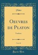 Oeuvres de Platon, Vol. 10
