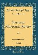 National Municipal Review, Vol. 20