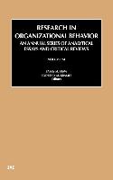 Research in Organizational Behavior