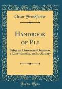 Handbook of Pali