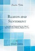 Reason and Sentiment