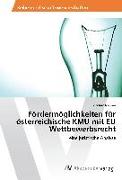 Fördermöglichkeiten für österreichische KMU mit EU Wettbewerbsrecht