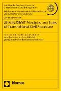 ALI/UNIDROIT Principles and Rules of Transnational Civil Procedure