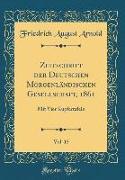 Zeitschrift der Deutschen Morgenländischen Gesellschaft, 1861, Vol. 15