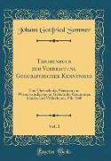 Taschenbuch zur Verbreitung Geographischer Kenntnisse, Vol. 1