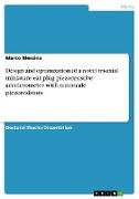 Design and optimization of a novel tri-axial miniature ear-plug piezoresistive accelerometer with nanoscale piezoresistors