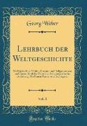 Lehrbuch der Weltgeschichte, Vol. 1