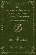 Die Sprichwort-Novellen des Placentiners Antonio Cornazano